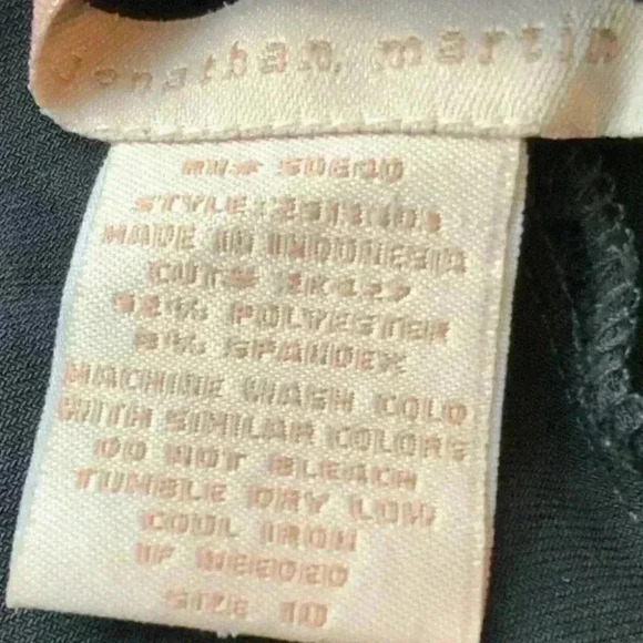 Jonathan Martin Women's Black Wrap Ring Waist Short Sleeve V-Neck Dress Size 10 - Picture 5 of 6